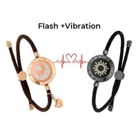 Bracelet Connexion Couple — Duo Soleil & Lune